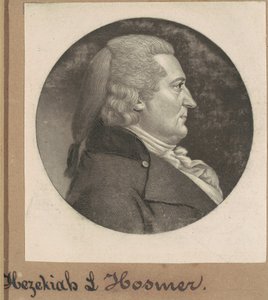 ヒゼキヤ ホズマー卿 作： Charles B. J. Févret de Saint Mémin