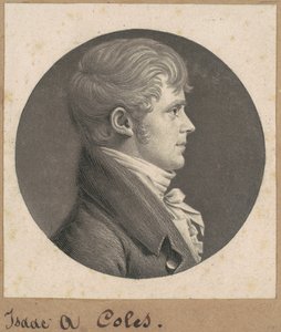 アイザック・A・コールズ 作： Charles B. J. Févret de Saint Mémin