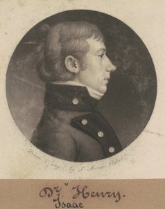 アイザック・ヘンリー 作： Charles B. J. Févret de Saint Mémin