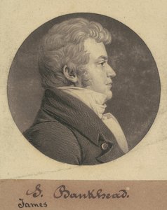 ジェームズ・バンクヘッド 作： Charles B. J. Févret de Saint Mémin