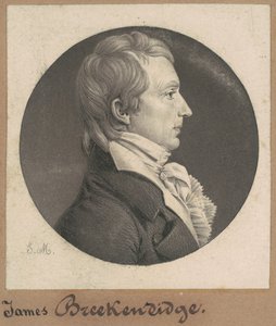 ジェームズ・ブレッキンリッジ 作： Charles B. J. Févret de Saint Mémin
