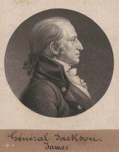 ジェームズ・ジャクソン 作： Charles B. J. Févret de Saint Mémin