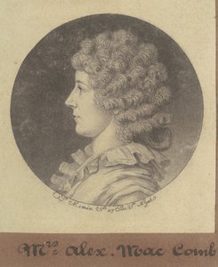 ジャネット・マーシャル・マコーム 作： Charles B. J. Févret de Saint Mémin
