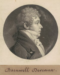 ジョン・バーンウェル・デボー 作： Charles B. J. Févret de Saint Mémin