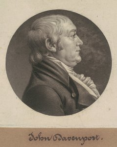 ジョン・ダベンポート 作： Charles B. J. Févret de Saint Mémin