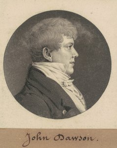 ジョン・ドーソン 作： Charles B. J. Févret de Saint Mémin