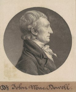 ジョン・マクダウェル 作： Charles B. J. Févret de Saint Mémin