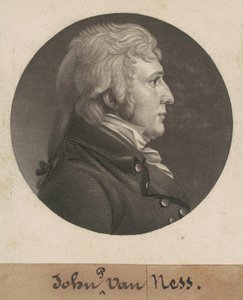 ジョン・ピーター・ヴァン・ネス 作： Charles B. J. Févret de Saint Mémin