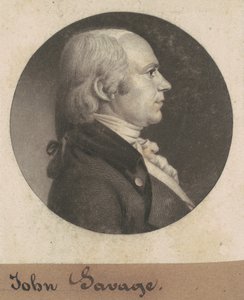 ジョン・サベージ 作： Charles B. J. Févret de Saint Mémin