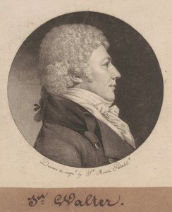 ジョン・ウォルター 作： Charles B. J. Févret de Saint Mémin