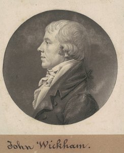 ジョン・ウィッカム 作： Charles B. J. Févret de Saint Mémin