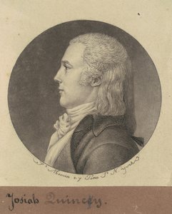 ジョサイア・クインシー 作： Charles B. J. Févret de Saint Mémin