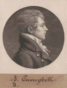 レビン・ヒックス・キャンベル 作： Charles B. J. Févret de Saint Mémin