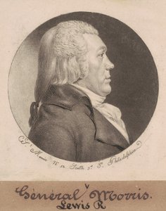 ルイス・リチャード・モリス 作： Charles B. J. Févret de Saint Mémin