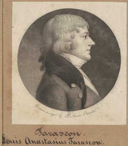 ルイ・アナスタシウス・タラスコン 作： Charles B. J. Févret de Saint Mémin