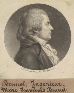 マーク・イザムバード・ブルネル 作： Charles B. J. Févret de Saint Mémin