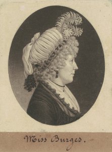 ミス・バージス 作： Charles B. J. Févret de Saint Mémin