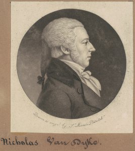 ニコラス・ヴァン・ダイク 作： Charles B. J. Févret de Saint Mémin