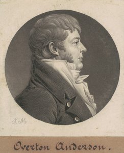 オーバートン・アンダーソン 作： Charles B. J. Févret de Saint Mémin