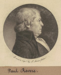 ポール・リビア 作： Charles B. J. Févret de Saint Mémin