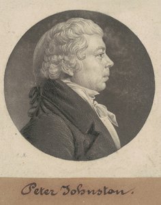ピーター・ジョンストン・ジュニア 作： Charles B. J. Févret de Saint Mémin