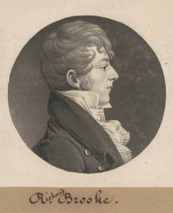 リチャード・ブルック 作： Charles B. J. Févret de Saint Mémin