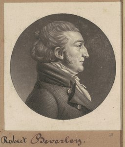 ロバート・ビヴァリー四世 作： Charles B. J. Févret de Saint Mémin