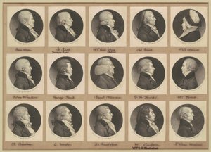 サン・メマン肖像画コレクション、グループ11 作： Charles B. J. Févret de Saint Mémin
