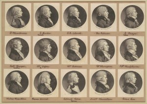 サン・メマン肖像画コレクション、グループ12 作： Charles B. J. Févret de Saint Mémin