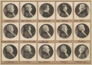 サン・メマン肖像画コレクション、グループ13 作： Charles B. J. Févret de Saint Mémin