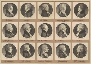 サン・メマン肖像画コレクション、グループ18 作： Charles B. J. Févret de Saint Mémin