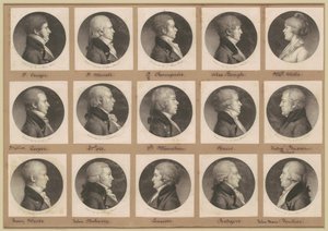 サン・メマン肖像画コレクション、グループ21 作： Charles B. J. Févret de Saint Mémin