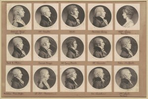 サン・メマン肖像画コレクション、グループ23 作： Charles B. J. Févret de Saint Mémin