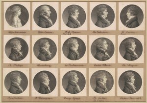 サン・メマン肖像画コレクション、グループ30 作： Charles B. J. Févret de Saint Mémin