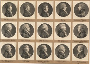 サン・メマン肖像画コレクション、グループ31 作： Charles B. J. Févret de Saint Mémin