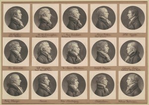 サン・メマン肖像画コレクション、グループ32 作： Charles B. J. Févret de Saint Mémin