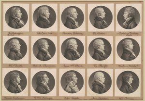 サン・メマン肖像画コレクション、グループ33 作： Charles B. J. Févret de Saint Mémin