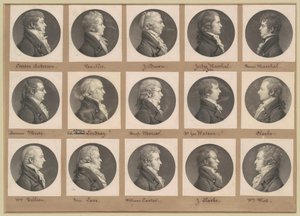 サン・メマン肖像画コレクション、グループ40 作： Charles B. J. Févret de Saint Mémin