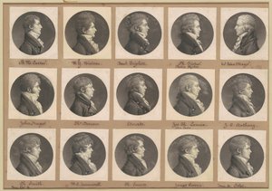 サン・メマン肖像画コレクション、グループ41 作： Charles B. J. Févret de Saint Mémin