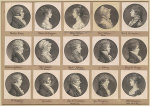 サン・メマン肖像画コレクション、グループ44 作： Charles B. J. Févret de Saint Mémin