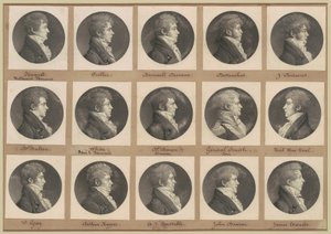 サン・メマン肖像画コレクション、グループ45 作： Charles B. J. Févret de Saint Mémin