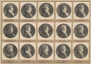 サン・メマン肖像画コレクション、グループ46 作： Charles B. J. Févret de Saint Mémin