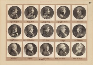 サン・メマン肖像画コレクション、グループ48 作： Charles B. J. Févret de Saint Mémin