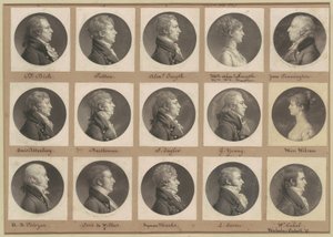 サン・メマン肖像画コレクション、グループ49 作： Charles B. J. Févret de Saint Mémin
