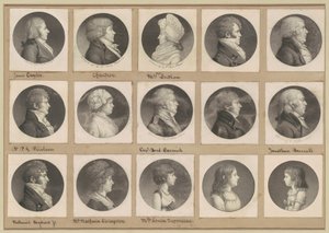 サン・メマン肖像画コレクション、グループ52 作： Charles B. J. Févret de Saint Mémin