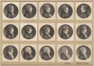 サン・メマン肖像画コレクション、グループ55 作： Charles B. J. Févret de Saint Mémin