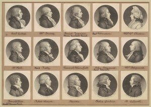 サン・メマン肖像画コレクション、グループ8 作： Charles B. J. Févret de Saint Mémin