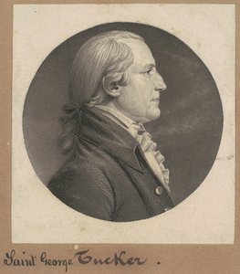 セント・ジョージ・タッカー 作： Charles B. J. Févret de Saint Mémin