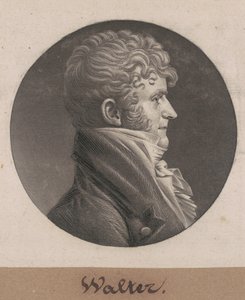 サミュエル・パーヴィアンス・ウォーカー 作： Charles B. J. Févret de Saint Mémin