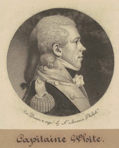 サミュエル・ホワイト 作： Charles B. J. Févret de Saint Mémin